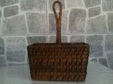 Porta Talheres em Rattan com 2 Divisões - Ref.: 516