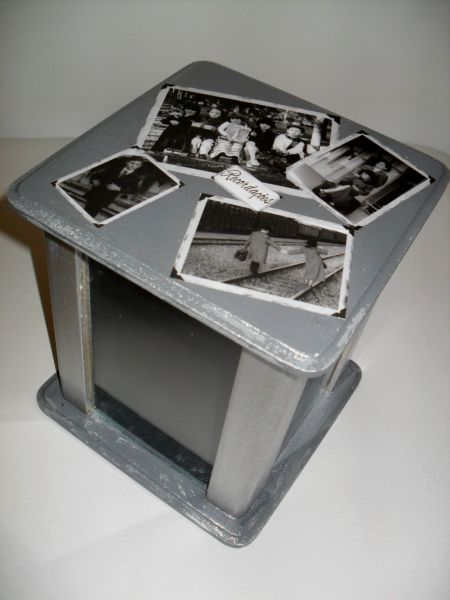 Caixa para Fotos com Porta Retrato nos 4 Lados - Ref.: 1000